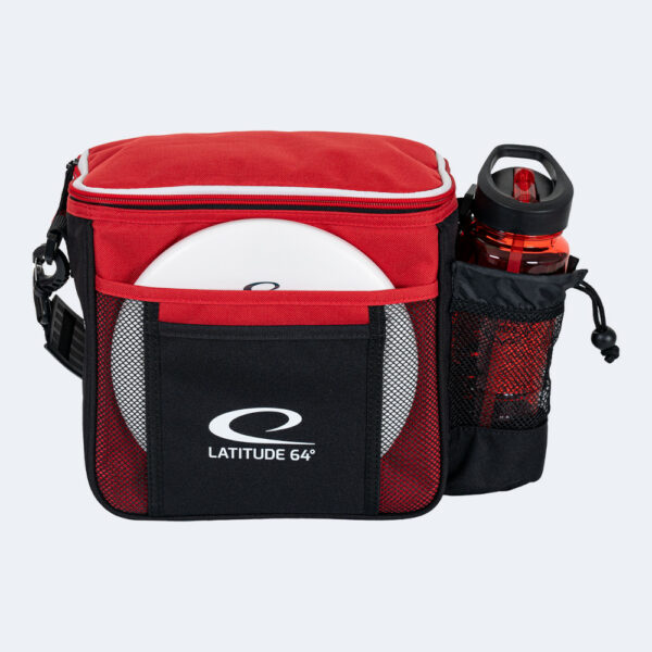 Latitude 64° Slim Shoulder Bag rot vorne geschlossen