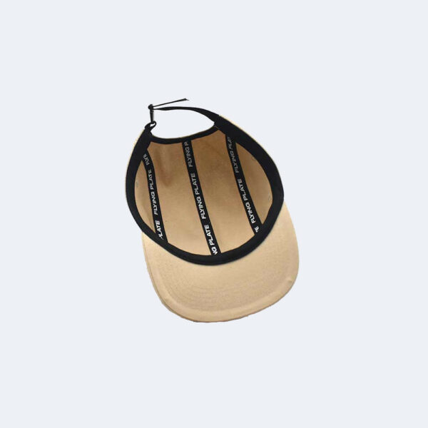 Flying Plate 5-Panel Kappe braun unten