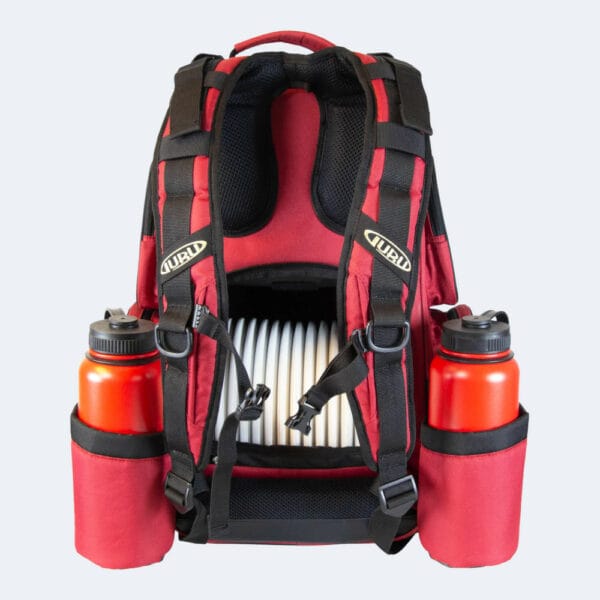 Guru SIGR Rucksack rot hinten offen