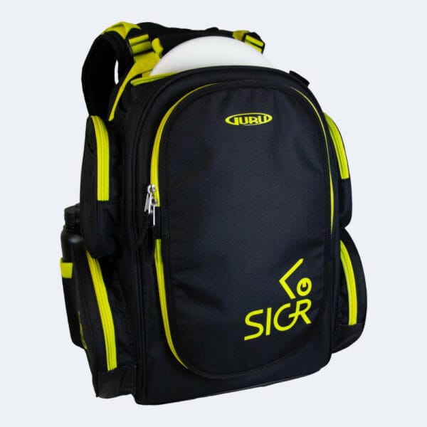 Guru SIGR Rucksack gelb-schwarz vorne