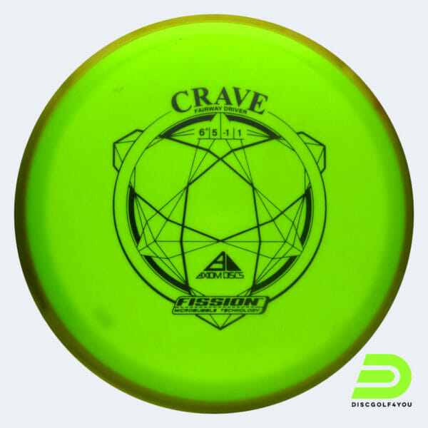 Axiom Crave in gelb, im Fission Kunststoff und ohne Spezialeffekt