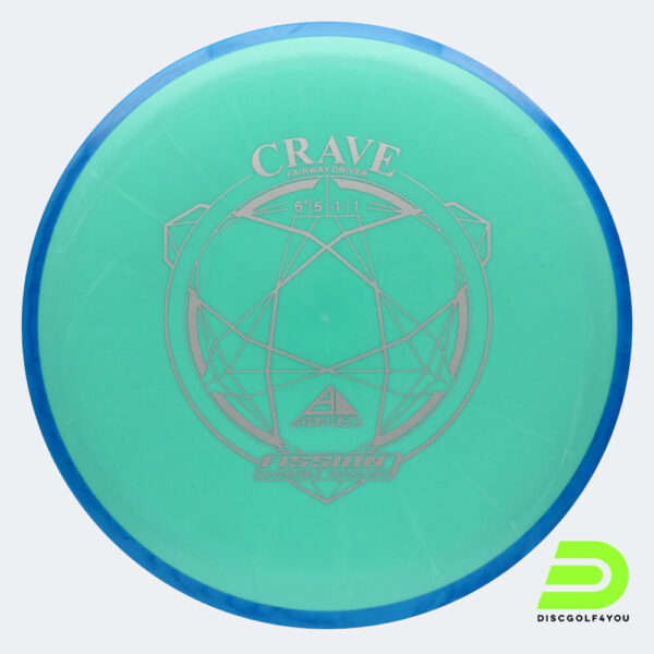 Axiom Crave in türkis, im Fission Kunststoff und ohne Spezialeffekt