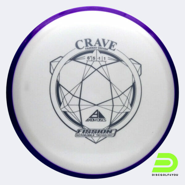 Axiom Crave in weiss, im Fission Kunststoff und ohne Spezialeffekt