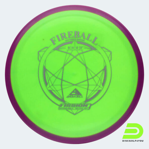 Axiom Fireball in light-green, fission plastic