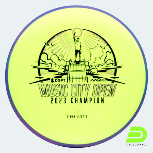 Axiom Proxy - Simon Lizotte Music City Open in yellow, fission plastic