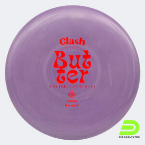 Clash Discs Butter in violett, im Hardy Kunststoff und ohne Spezialeffekt