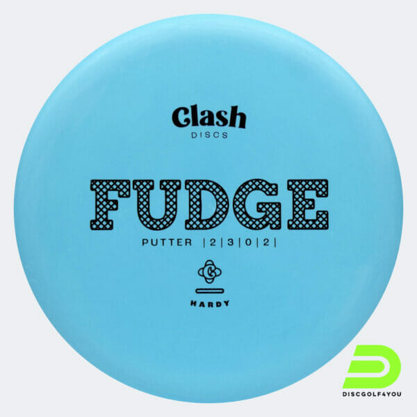Clash Discs Fudge in hellblau, im Hardy Kunststoff und ohne Spezialeffekt