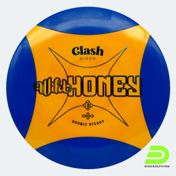 Clash Discs Honey in weiss-orange, im Double Steady Kunststoff und ohne Spezialeffekt