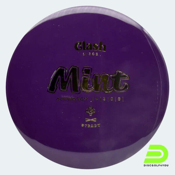 Clash Discs Mint in violett, im Steady Kunststoff und ohne Spezialeffekt