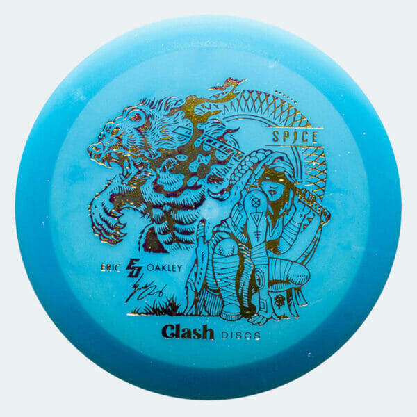 Clash Discs Spice - Eric Oakley Team Series in türkis, im Steady Kunststoff und ohne Spezialeffekt