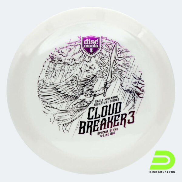 Discmania Cloud Breaker 3 - DD3 in weiss, im S-Line Special Blend Kunststoff und ohne Spezialeffekt