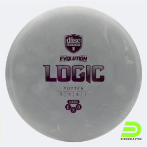 Discmania Logic in grau, im Exo Hard Kunststoff und ohne Spezialeffekt