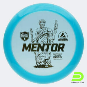 Discmania Mentor in blau, im Active Premium Kunststoff und ohne Spezialeffekt