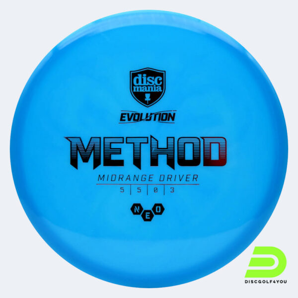 Discmania Method in blau, im Neo Kunststoff und ohne Spezialeffekt
