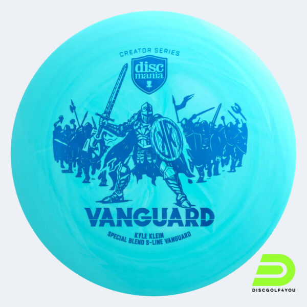 Discmania Vanguard Kyle Klein Creator Series in türkis, im S-Line Special Blend Kunststoff und ohne Spezialeffekt