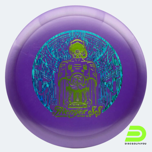 Discraft Avenger SS 2023 Ledgestone Edition in violett, im Big Z Kunststoff und ohne Spezialeffekt