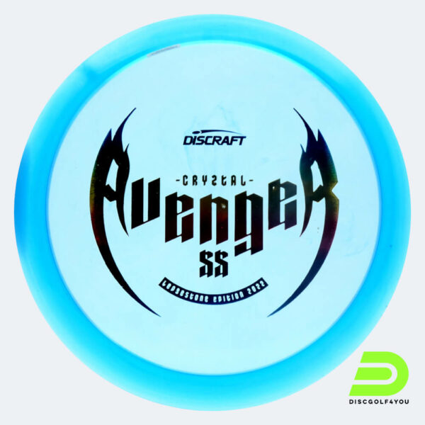 Discraft Avenger SS Ledgestone Edition 2022 in blau, im Cryztal Kunststoff und ohne Spezialeffekt