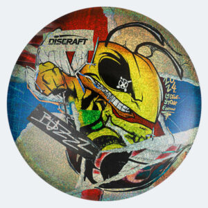 Discraft Buzzz 2024 Ledgestone Edition in schwarz, im ESP Kunststoff und deco Spezialeffekt