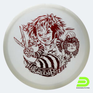 Discraft Buzzz Halloween Limited Edition in weiss, im Nite Glo Kunststoff und glow Spezialeffekt