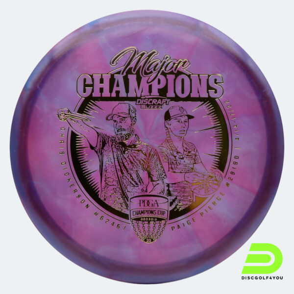 Discraft Buzzz - Limited Edition 2022 Champions Cup in violett, im Z-Line Kunststoff und ohne Spezialeffekt