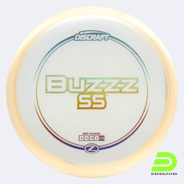 Discraft Buzzz SS in kristallklar, im Z-Line Kunststoff und ohne Spezialeffekt