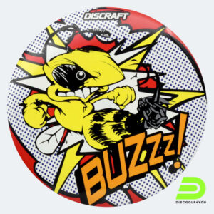 Discraft Buzzz Supercolor Lichten in black, esp plastic