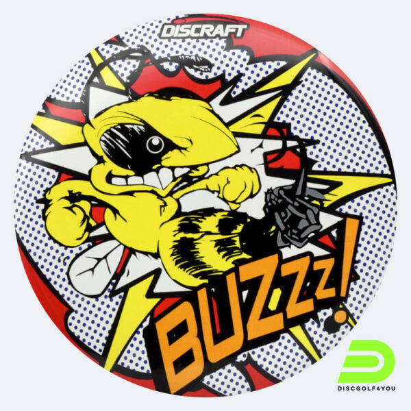 Discraft Buzzz Supercolor Lichten in black, esp plastic