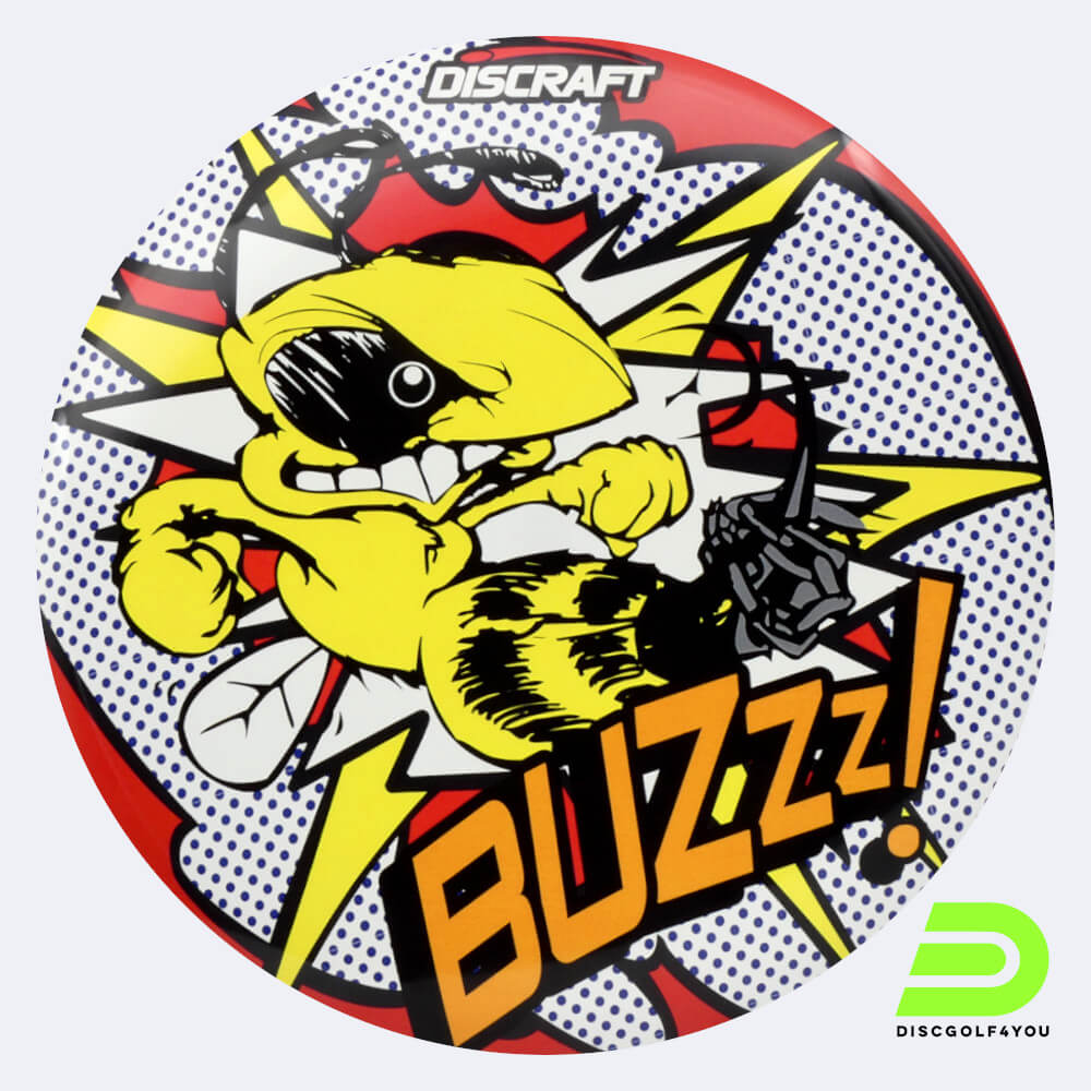 Discraft Buzzz Supercolor Lichten in black, esp plastic