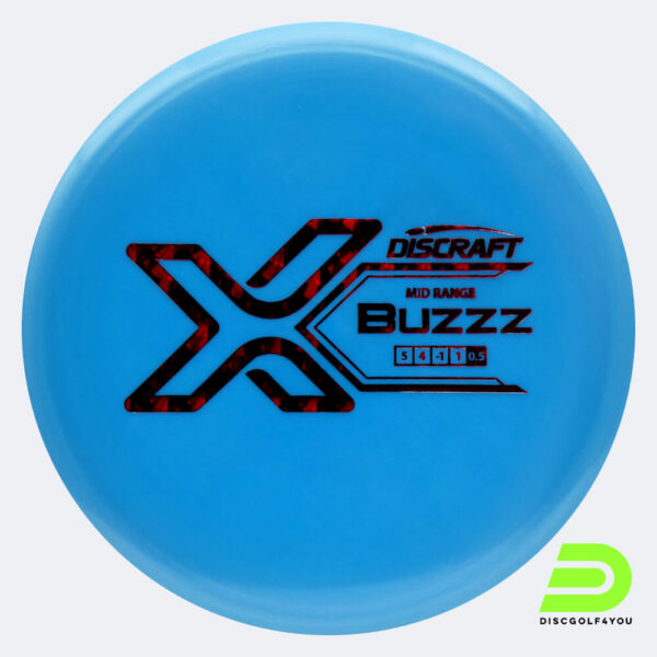 Discraft Buzzz in hellblau, im X-Line Kunststoff und ohne Spezialeffekt