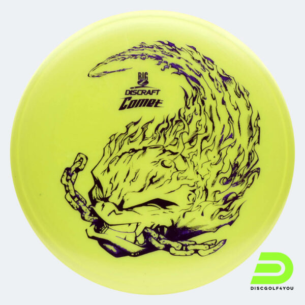Discraft Comet in gelb, im Big Z Kunststoff und ohne Spezialeffekt