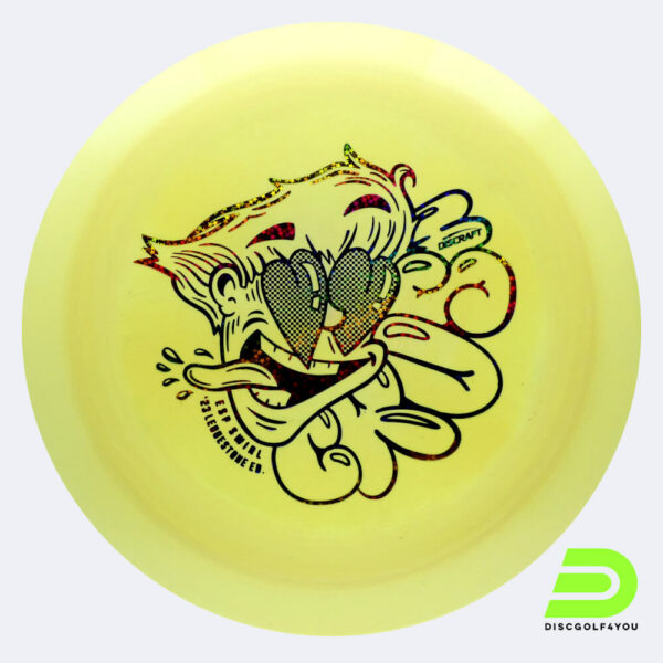 Discraft Crush 2023 Ledgestone Edition in gelb, im ESP Kunststoff und ohne Spezialeffekt