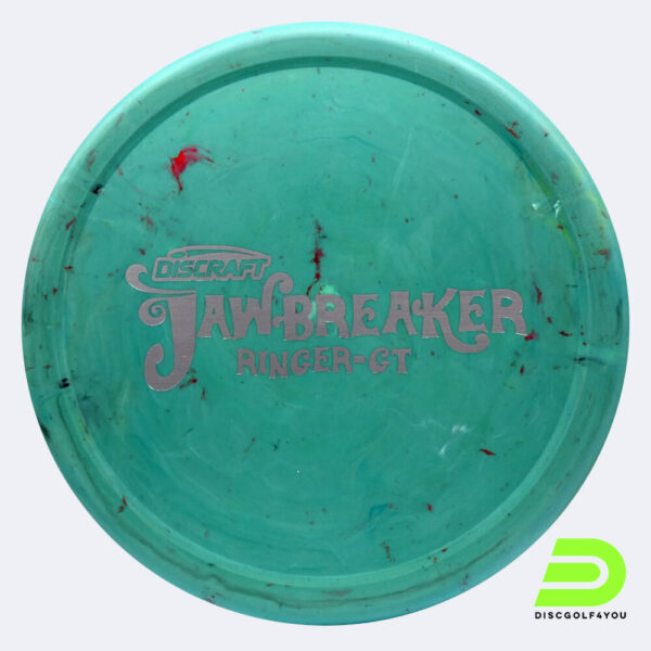 Discraft Ringer GT in türkis, im Jawbreaker Kunststoff und ohne Spezialeffekt