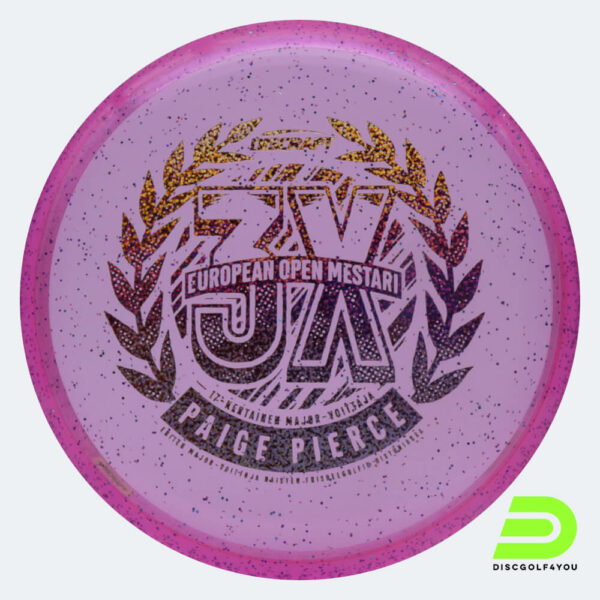 Discraft Fierce - Paige Pierce 3x European Open Champion in rosa, im Cryztal Sparkle Kunststoff und ohne Spezialeffekt