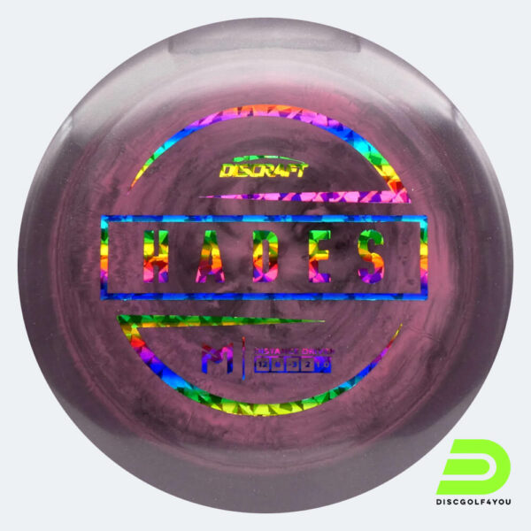 Discraft Hades - Paul McBeth Signature Series in grau, im ESP Kunststoff und burst Spezialeffekt