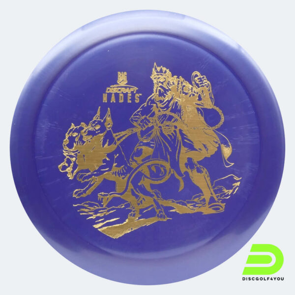 Discraft Hades in purple, big z plastic