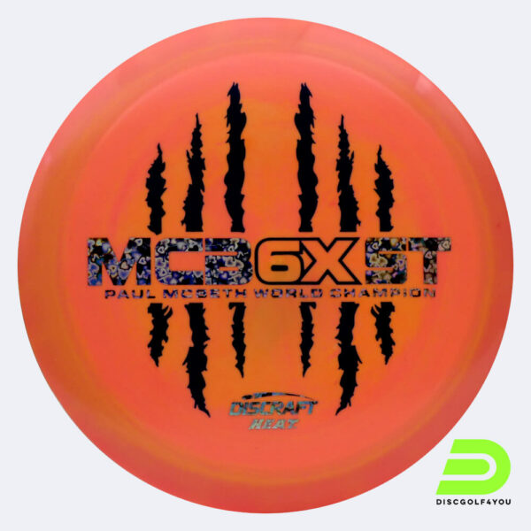 Discraft Heat - McBeth 6x Claw in orange, im ESP Kunststoff und ohne Spezialeffekt