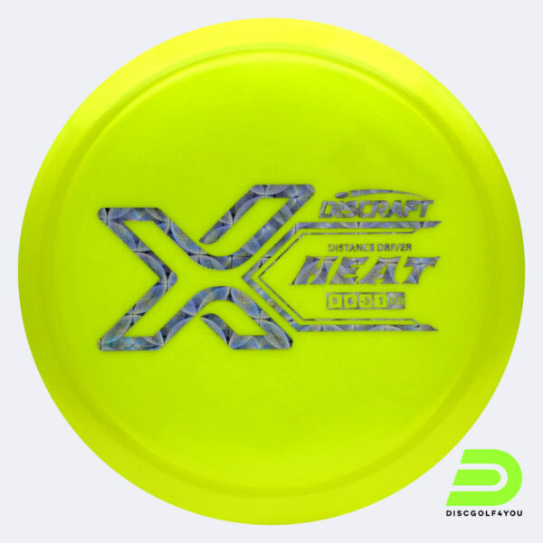 Discraft Heat in gelb, im X-Line Kunststoff und ohne Spezialeffekt