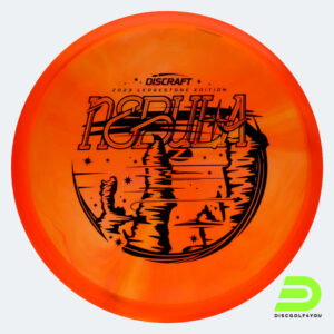 Discraft Nebula 2023 Ledgestone Edition in rot, im Z Swirl Kunststoff und ohne Spezialeffekt