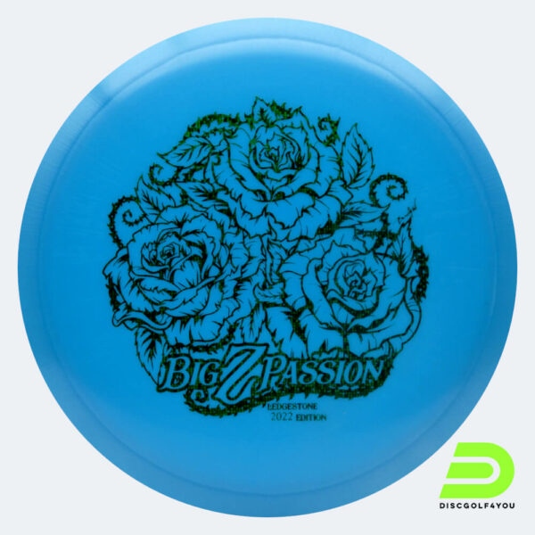 Discraft Passion Ledgestone 2022 Edition in blau, im Big Z Kunststoff und ohne Spezialeffekt