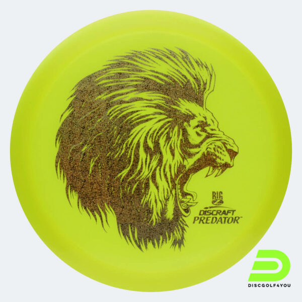 Discraft Predator in gelb, im Big Z Kunststoff und ohne Spezialeffekt