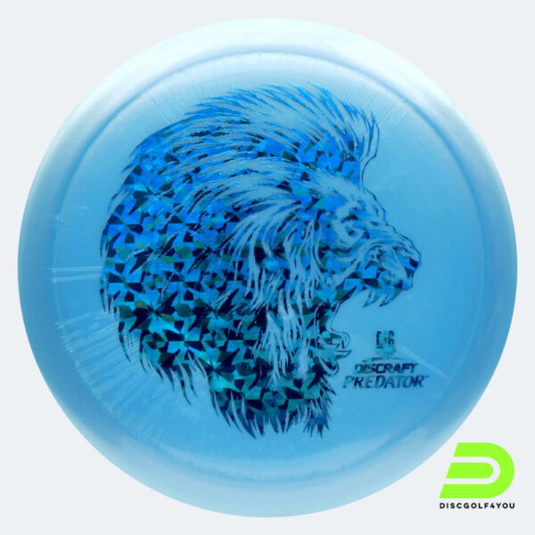 Discraft Predator in hellblau, im Big Z Kunststoff und ohne Spezialeffekt
