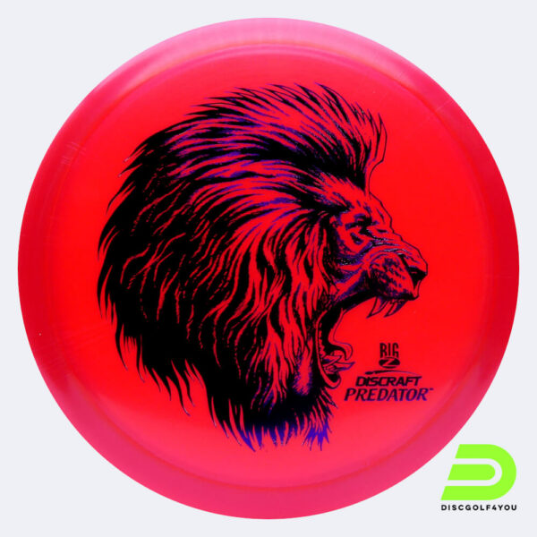 Discraft Predator in rosa, im Big Z Kunststoff und ohne Spezialeffekt