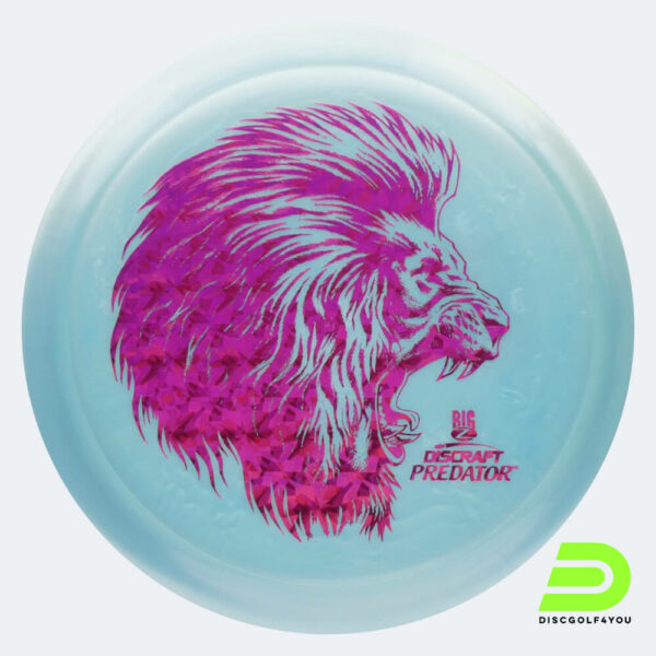Discraft Predator in türkis, im Big Z Kunststoff und ohne Spezialeffekt