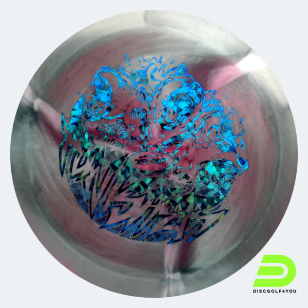 Discraft Punisher 2023 Ledgestone Edition in grau, im ESP Kunststoff und burst Spezialeffekt