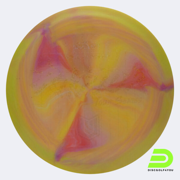 Discraft Raptor - Paul Ulibari Tour Series in gelb, im ESP Kunststoff und burst Spezialeffekt