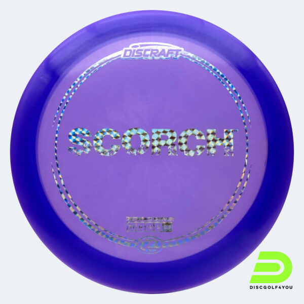 Discraft Scorch in violett, im Z-Line Kunststoff und ohne Spezialeffekt
