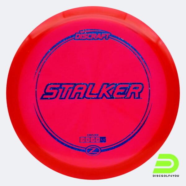 Discraft Stalker in rot, im Z-Line Kunststoff und ohne Spezialeffekt