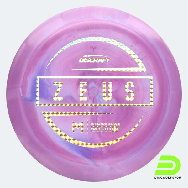 Discraft Zeus - Paul McBeth Signature Series in rosa, im ESP Kunststoff und burst Spezialeffekt