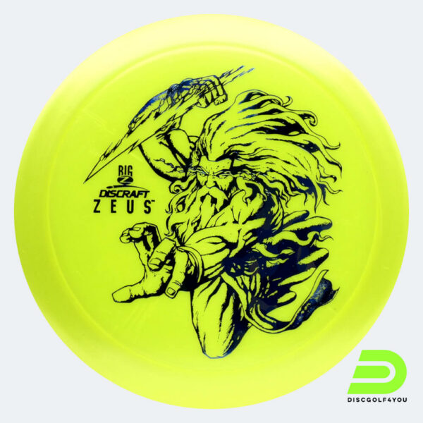 Discraft Zeus in gelb, im Big Z Kunststoff und ohne Spezialeffekt
