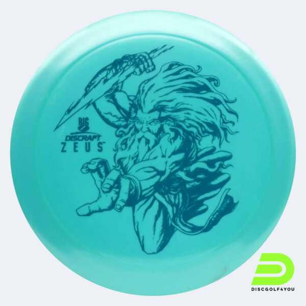 Discraft Zeus in türkis, im Big Z Kunststoff und ohne Spezialeffekt